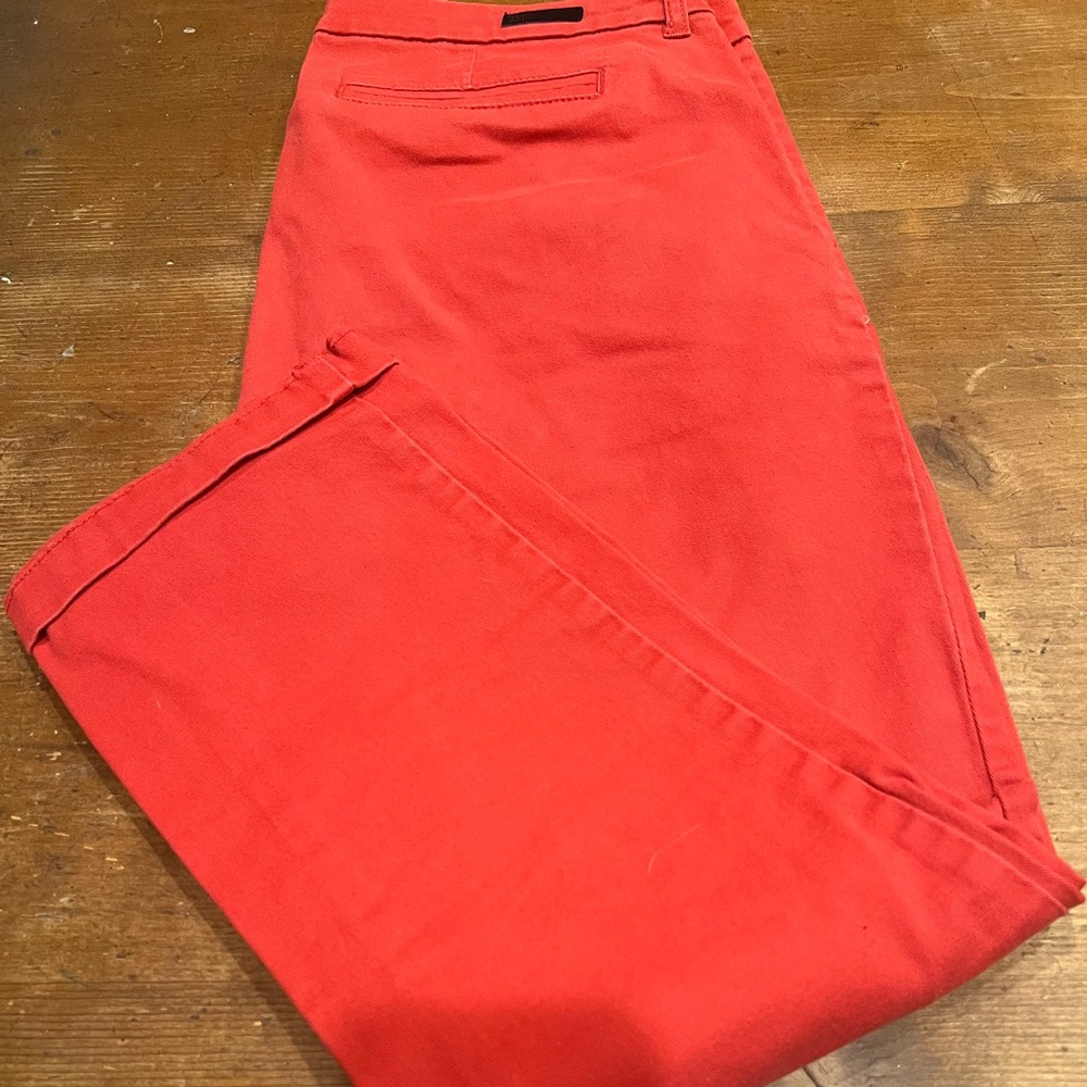 Kut from the Kloth Women's Bright Red Chinos